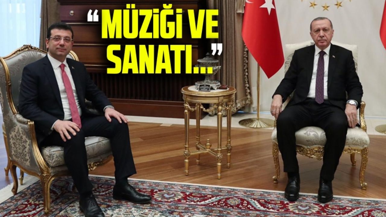 Ekrem İmamoğlu’ndan Cumhurbaşkanı Erdoğan’a ‘müzik yasağı’ göndermesi
