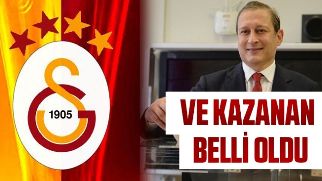Galatasaray'da yeni başkan Burak Elmas oldu! İşte sandıktan çıkan oy
