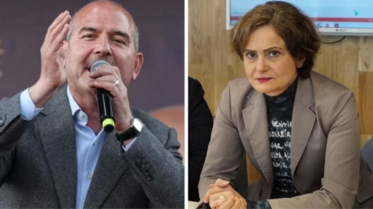 Bakan Soylu ile Canan Kaftancıoğlu arasında "tükürük" tartışması