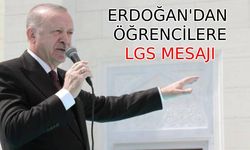 Erdoğan'dan öğrencilere mesaj