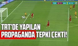 Türkiye Galler maçında TRT'de yapılan propaganda izleyicileri şaşırttı