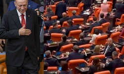 Meclis açılışına damga vuran tepki! CHP, İYİ Parti ve HDP Erdoğan gelince ayağa kalkmadı