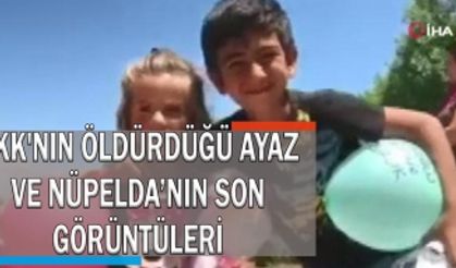 PKK'nın öldürdüğü Ayaz ve Nüpelda'nın son görüntüleri
