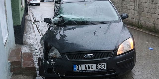 Adana'da tek bacağı olmayan alkollü sürücü kaza yaptı