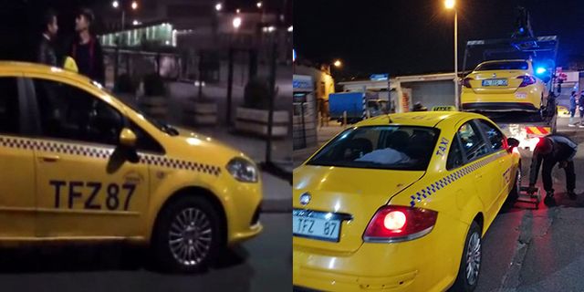 Pazarlık yapan ve müşteriyi döven taksicilere rekor ceza