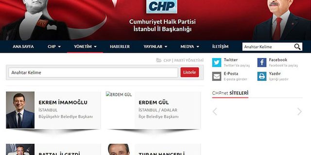 CHP, Ekrem İmamoğlu'nun başkanlığını açıkladı