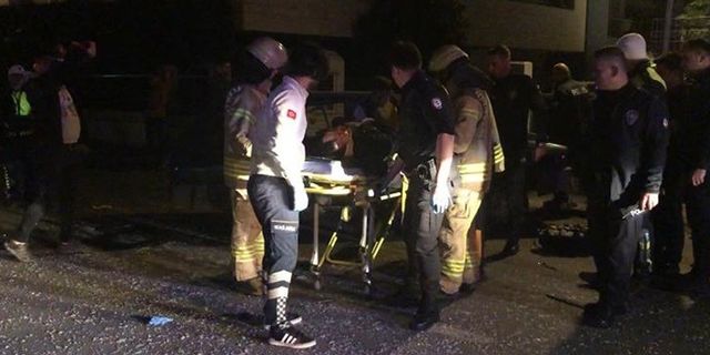 Kadıköy'de korkunç kaza sonucu 3 kişi yaralandı