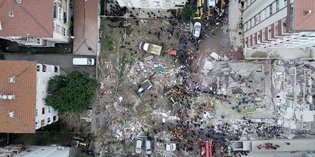 Kartal'da yıkılan Yeşilyurt Apartmanı'yla ilgili soruşturma tamamlandı