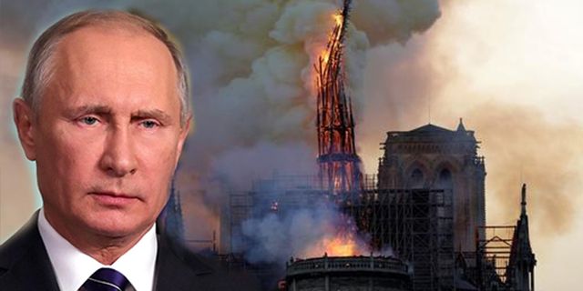 Rusya Ortodoks Kilisesi: Notre Dame'ın yanması tüm Hristiyanlar için trajedi