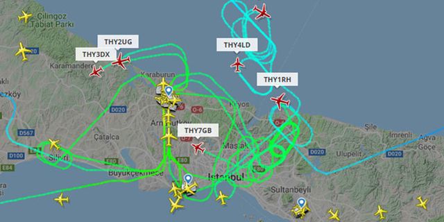 İstanbul Havalimanı'nda inişlere rüzgar engeli!