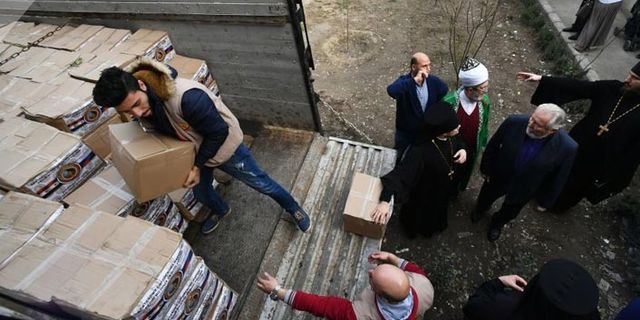 Rusya'dan Suriye'ye insani yardım