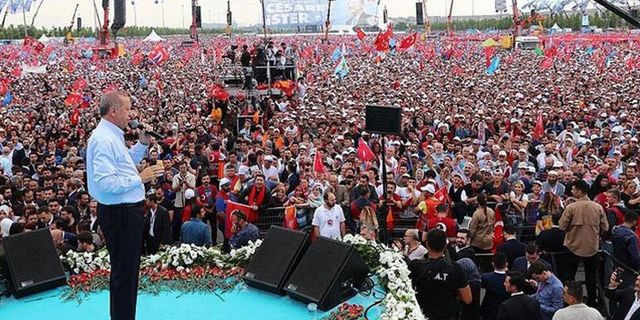 Ak Parti'den Erdoğan kararı: 'Meydanlara inmeyecek'