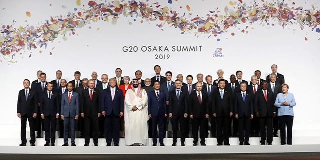 Liderler G20 için bir arada