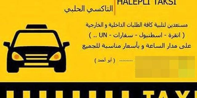 Suriyeliler taksici oldu!