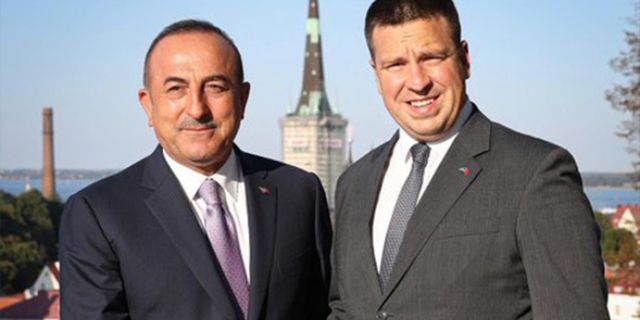 Çavuşoğlu, Estonya Başbakanı ile görüştü