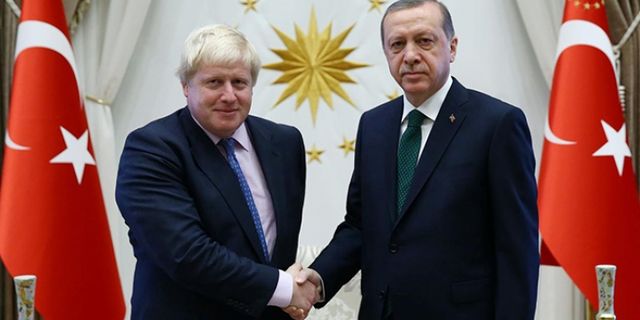 Cumhurbaşkanı Erdoğan, Başbakan Johnson ile görüştü