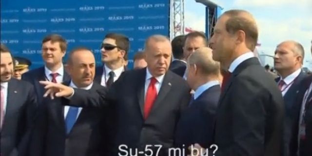 Erdoğan ile Putin'in savaş uçağı diyaloğu güldürdü
