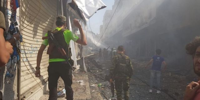 Afrin'de Cuma namazı öncesi bombalı saldırı