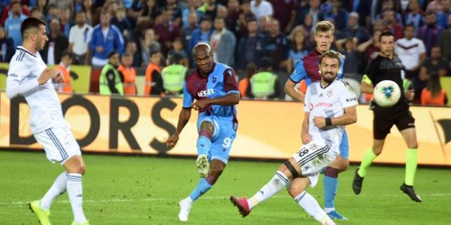 Beşiktaş'a, Trabzonspor fırtınası esti: 4-1