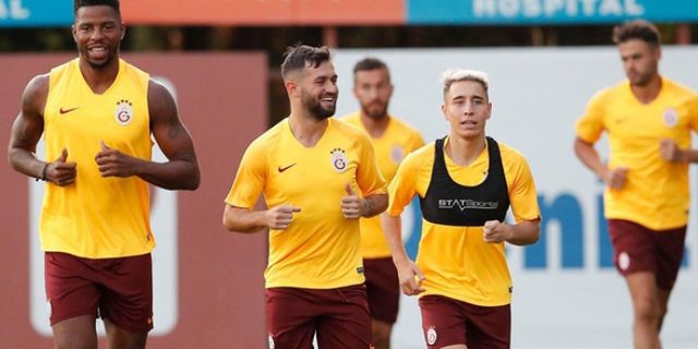 Galatasaray'ın yeni aslanları ilk idmana çıktı