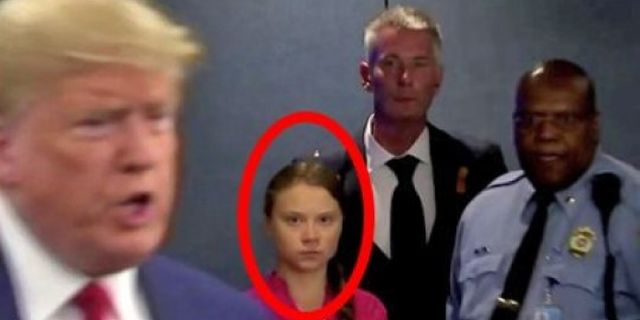 Trump, Greta Thunberg için 'Mutlu bir kıza benziyor' dedi