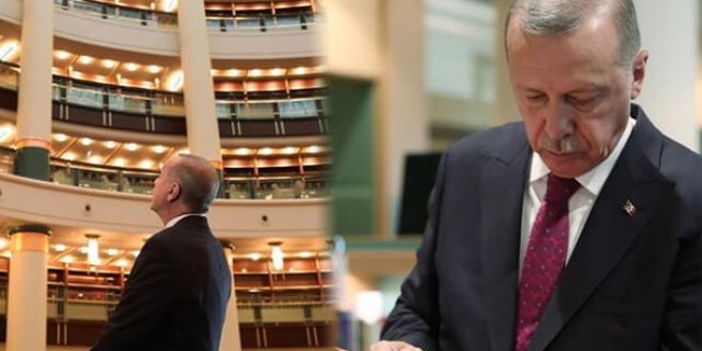 Erdoğan, Cumhurbaşkanlığı Kütüphanesi'ni duyurdu