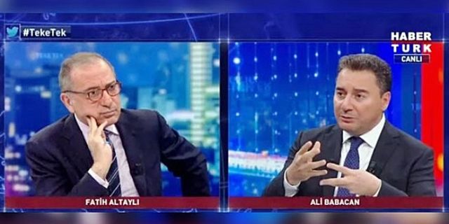 Ali Babacan AK Parti'den neden ayrıldığını açıkladı