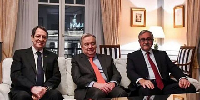 Kıbrıslı liderler Berlin'de buluştu