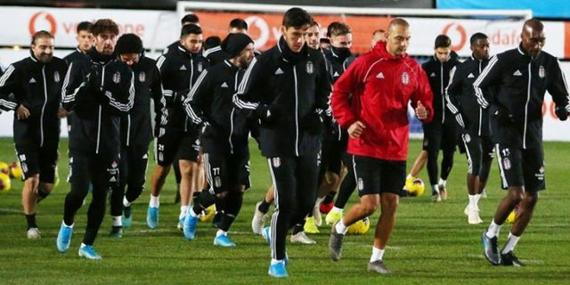 Beşiktaş ikinci yarı hazırlıklarını sürdürüyor