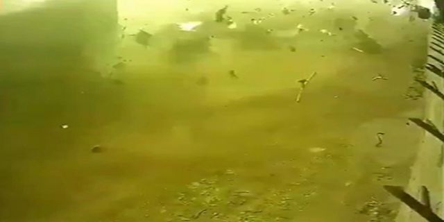 İran'da düşen yolcu uçağının patlama görüntüsü ortaya çıktı!