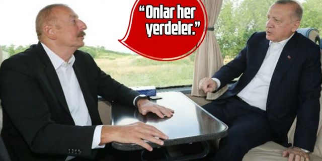 Cumhurbaşkanı Erdoğan ile İlham Aliyev arasında dikkat çeken diyalog