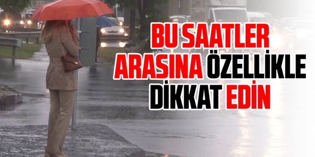 Meteoroloji Trakya ve İstanbul'a sağanak yağış uyarısı yaptı