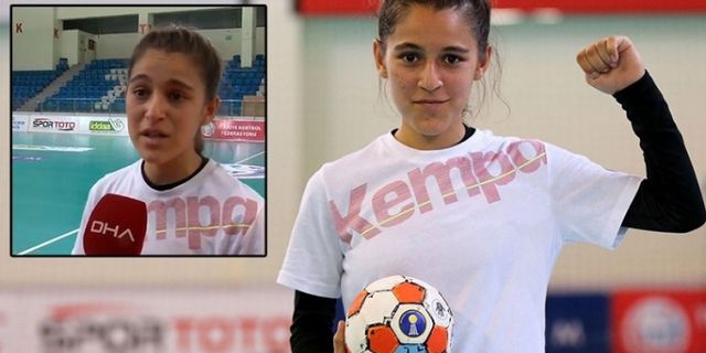 13 yaşındaki Şanlıurfalı hentbolcu Merve Akpınar'a destek yağıyor