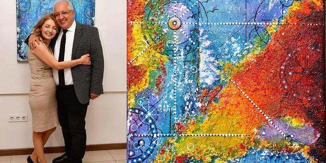Ressam Ayşen Can’ın dördüncü sergisi “Sır-lı Seyir” sanatseverlerle buluştu!
