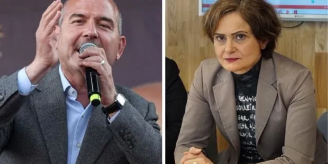 Bakan Soylu ile Canan Kaftancıoğlu arasında "tükürük" tartışması