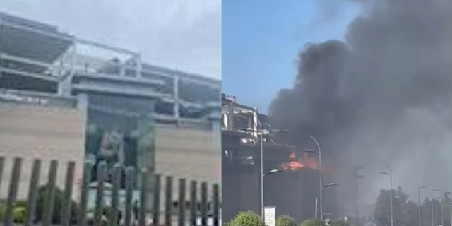 İstanbul'un gözde AVM'sinde yangın çıktı! İstinye Park alev alev yandı!