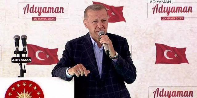 Deprem bölgesine giden Cumhurbaşkanı Erdoğan, muhalefeti hedef aldı