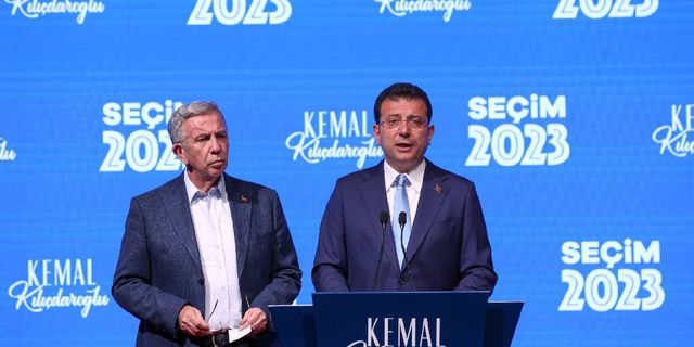 İmamoğlu ve Yavaş seçim sonuçlarına ilişkin açıklama yaptı! "Kılıçdaroğlu bugün Cumhurbaşkanı olacak!"