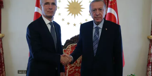 Cumhurbaşkanı Erdoğan, NATO Genel Sekreteri Stoltenberg’i kabul etti