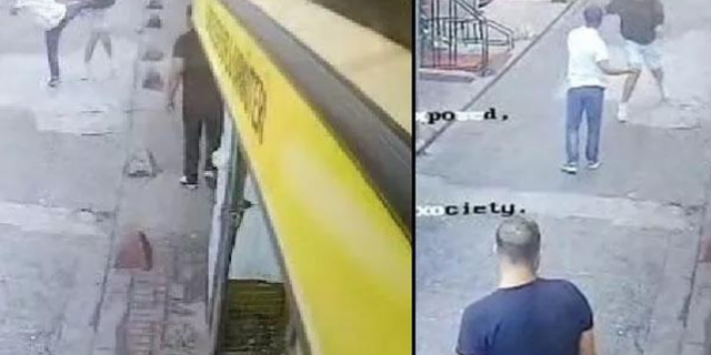Beyoğlu'nda dehşet saçan anlar! 4 kişi Rus turisti öldürdü!