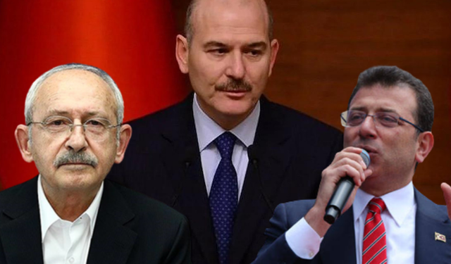 Mitinglerde çelik yelek giyen Kılıçdaroğlu ve İmamoğlu'na Bakan Soylu'dan tartışma yaratacak çıkış!
