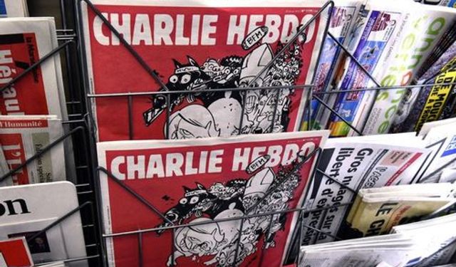 Charlie Hebdo'nun Cumhurbaşkanı Erdoğan kapağına Ankara'dan tepki!