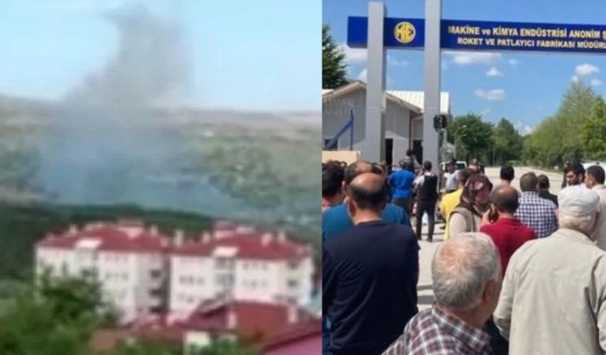 SON DAKİKA: Ankara'da roket fabrikasında patlama: 5 işçi hayatını kaybetti!